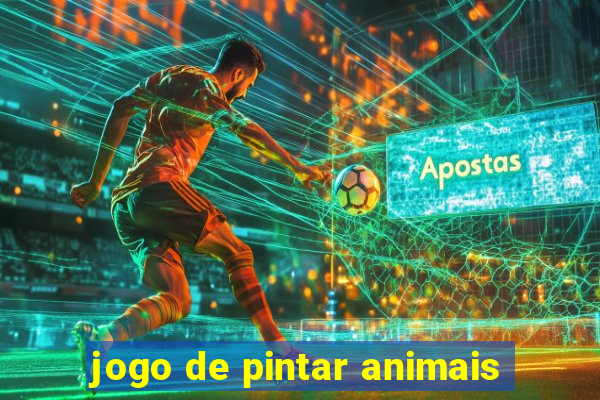 jogo de pintar animais